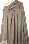 100% linen knit - driftwood 1 yard