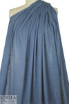 100% linen knit - denim 1.625 yds