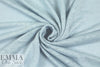 100% linen knit - dusty blue 1 yard