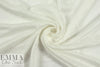 100% linen knit - creamy white 1 yard