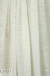 100% linen knit - creamy white 12.125 yds