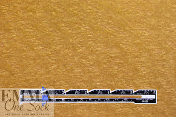 MTM 100% fine linen knit, EF/Oeko-Tex certified - mustard 1.625 yd