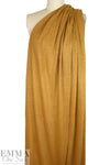 MTM 100% fine linen knit, EF/Oeko-Tex certified - mustard 1.625 yd