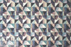 100% linen digital print - cubist graphic .75 yds