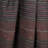 European 'berry blend' novelty stripe linen woven