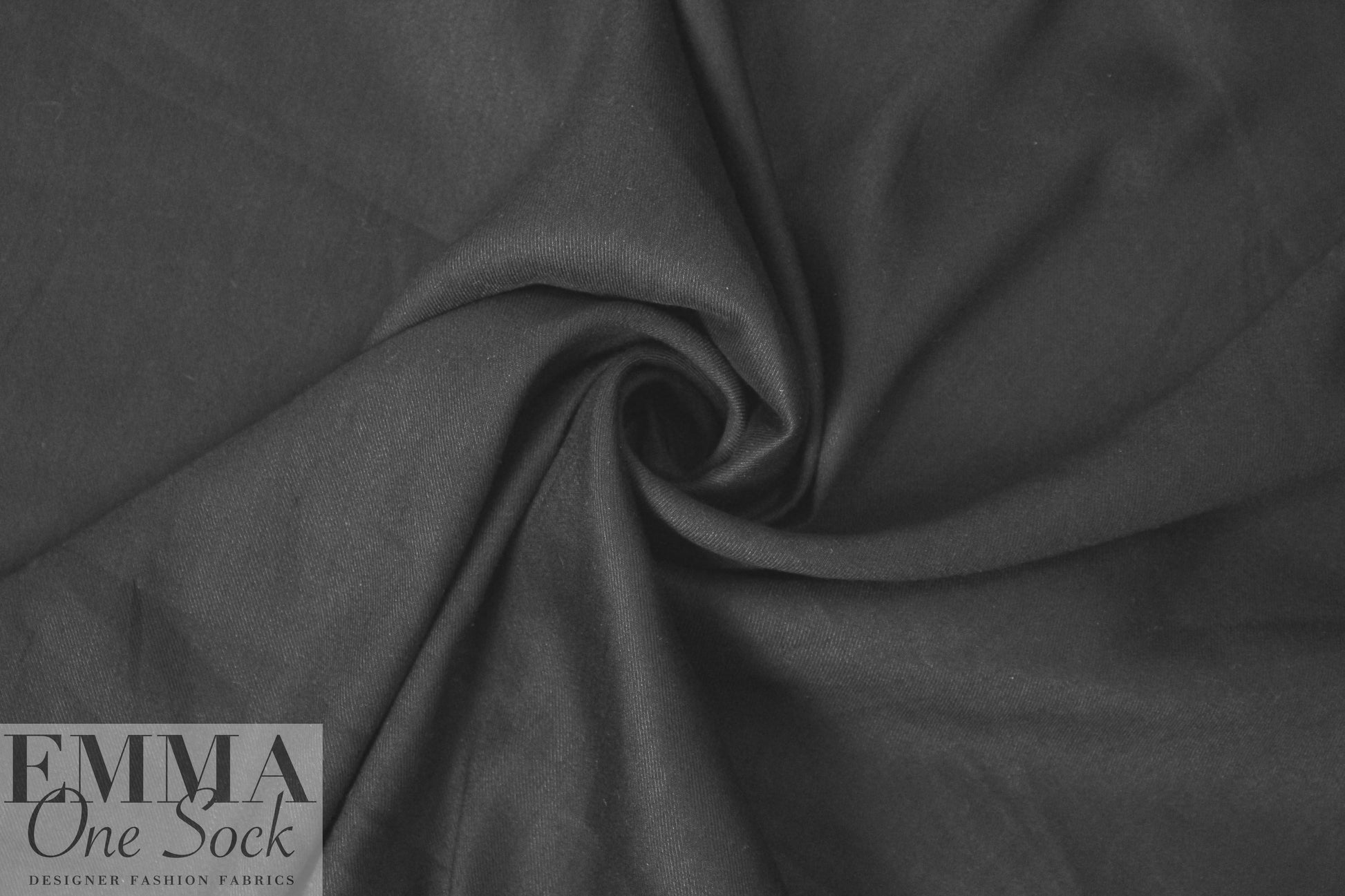A1ice + 0livia linen/rayon stretch woven - black 2 yds