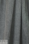 Italian 'hand-dyed' look rayon/linen blend woven - gray