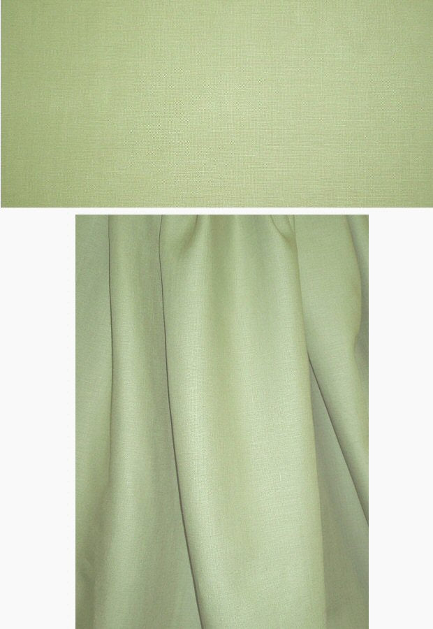 E11en Tracy stretch linen/rayon - sage 1.125 yds