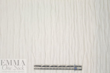 linen/silk textured matelasse' weave - natural white