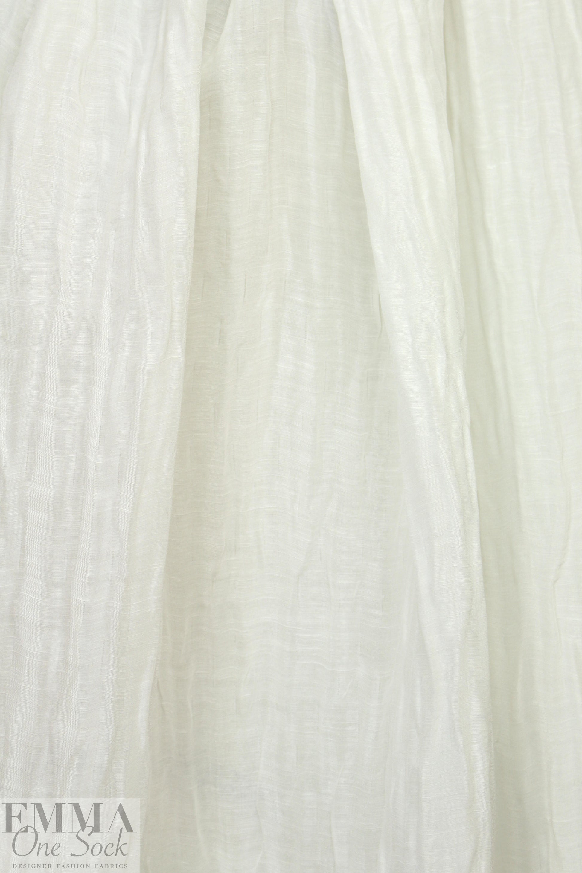 linen/silk textured matelasse' weave - natural white