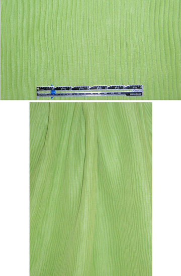 Anne K1ein linen/silk textured jacquard - spring green 1.5 yd