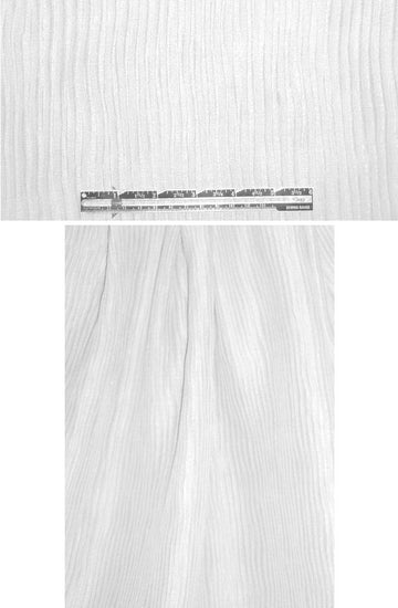 Anne K1ein linen/silk textured jacquard - white 1.5 yds