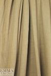 Italian linen stretch woven - taupey tan