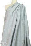 NY designer rustic linen/cotton stripe - navy/natural