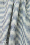 NY designer rustic linen/cotton stripe - navy/natural