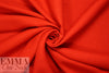 CA designer textured cotton/linen tweed - cherry red