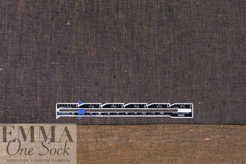 European reversible lightweight linen twill woven - copper/midnight .875 yds