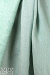Italian linen/viscose jacquard woven - wintergreen checkers