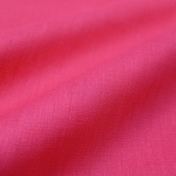 European linen/rayon stretch woven - hibiscus