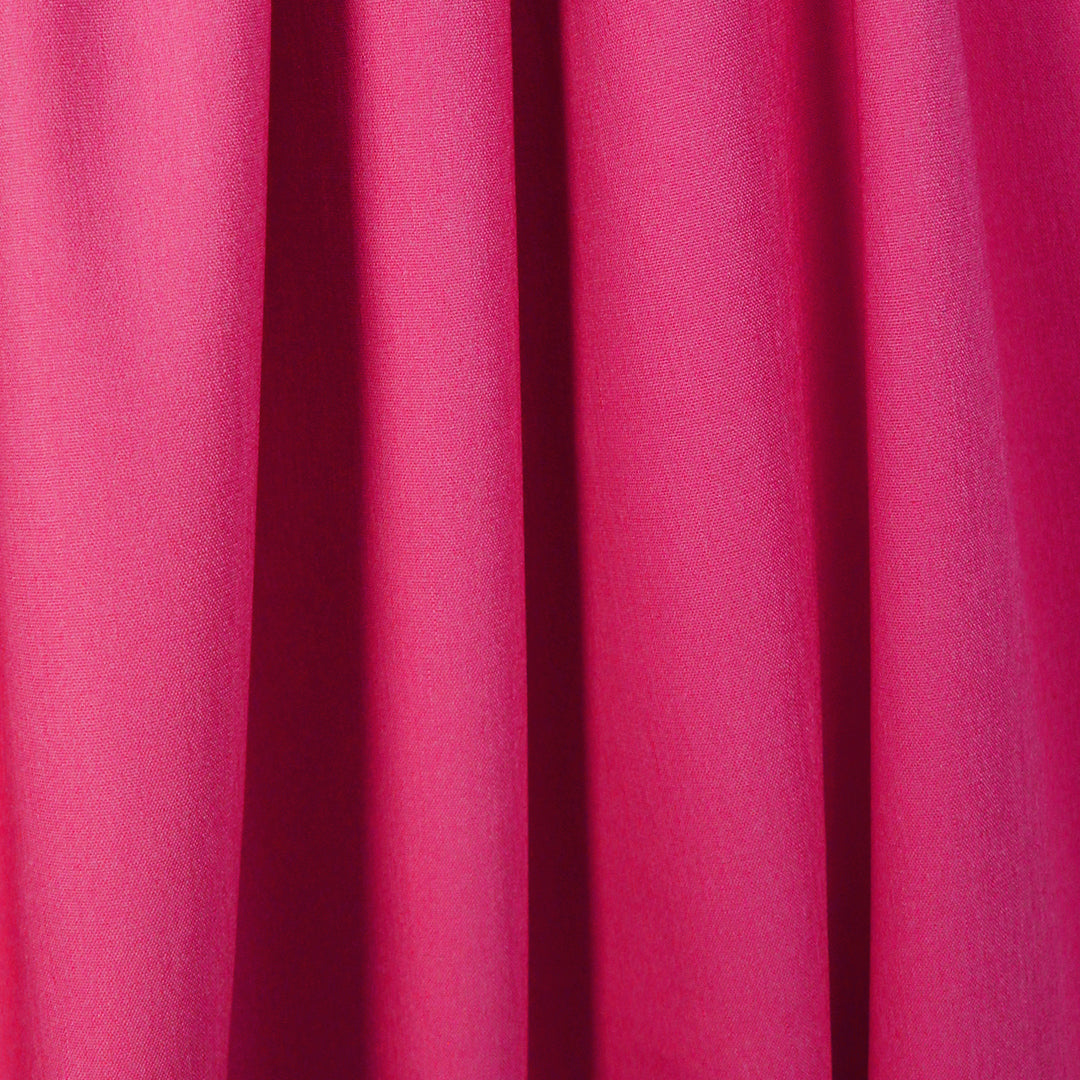 European linen/rayon stretch woven - hibiscus 1.75 yd
