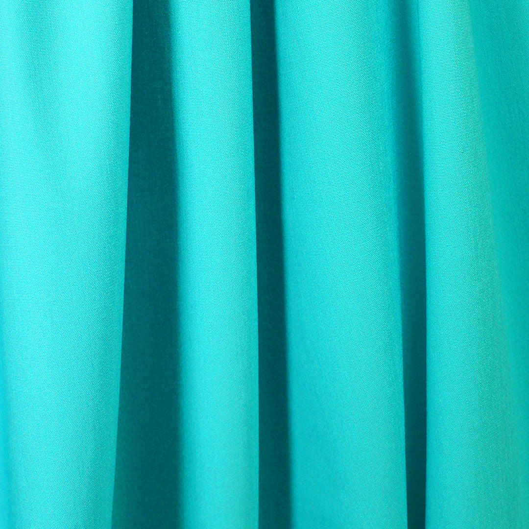 European linen/rayon stretch woven - surf blue 1.625 yd