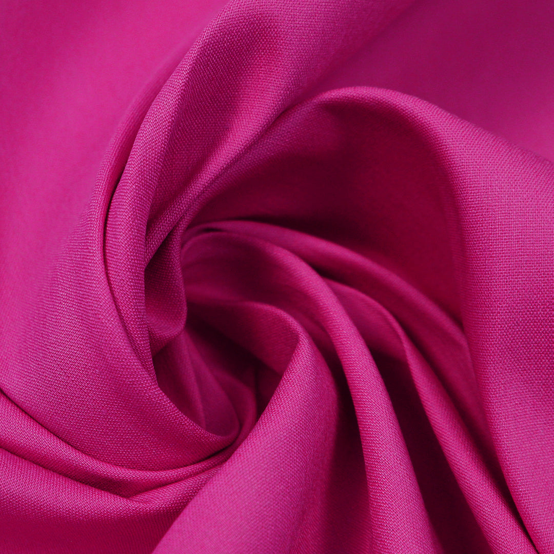 European linen/rayon stretch woven - raspberry 2.5 yd