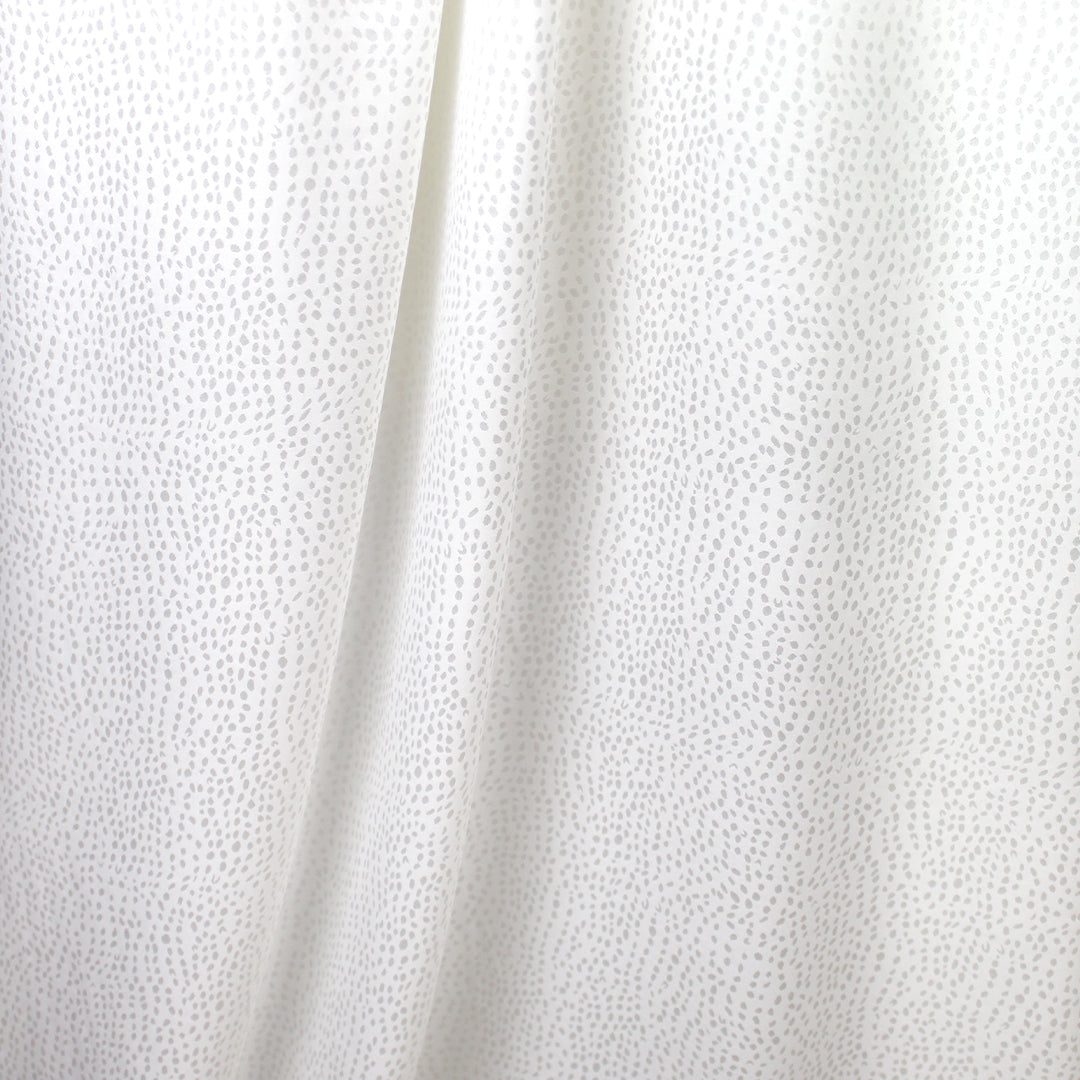 satin 'pebble' jacquard lining - ivory