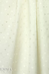 'Concerto' visc/acet lining - winter white 1.5 yds
