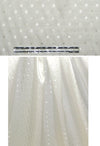 'Concerto' visc/acet lining - winter white 2.5 yd