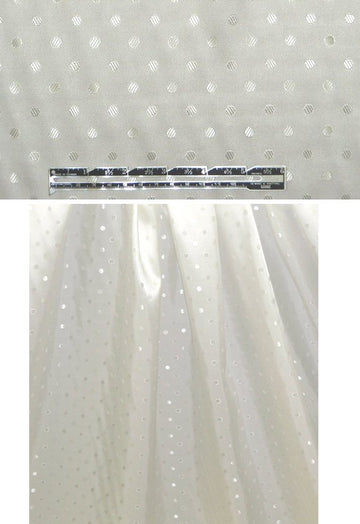 'Concerto' visc/acet lining - winter white 1.5 yds