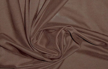 stretch woven lining - dark brown