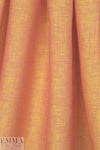 fine quality cross dye linen - pink/yellow 1.25 yds