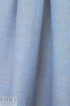 fine quality cross dye linen - cornflower/dusty peach