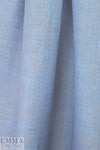 fine quality cross dye linen - cornflower/dusty peach 1.125 yds
