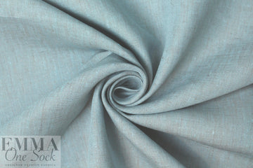 fine quality cross dye linen - robin's egg/oyster