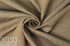 fine quality cross dye linen - ginger/navy 1 yard