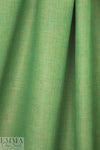 fine quality cross dye linen - fern/orange 1.2 yds