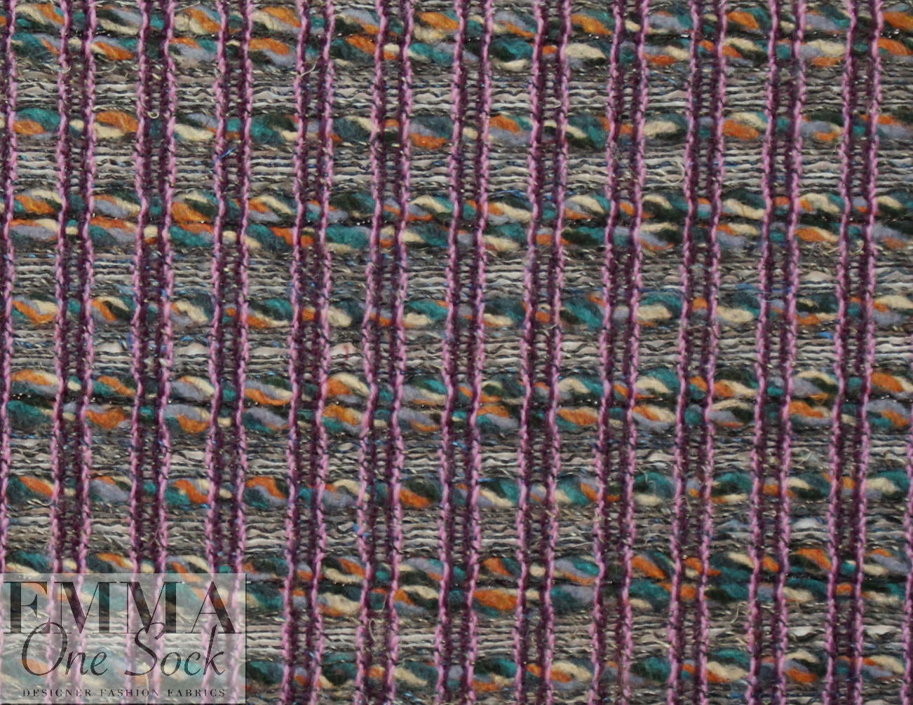Lint0n Ullswater Collection boucle' - teal/cinnamon