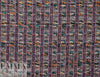 Lint0n Ullswater Collection boucle' - teal/cinnamon 1.625 yd