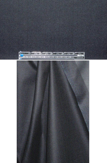 Loro Piana waterproof wool/cash/silk - midnight/black