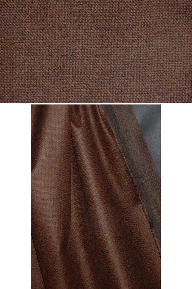 Loro Piana waterproof wool/cash/silk - sienna tweed
