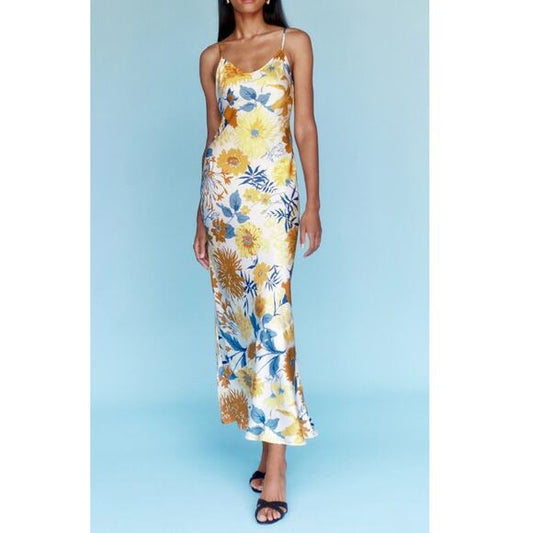 Ref0rmation 'livia' silk charmeuse