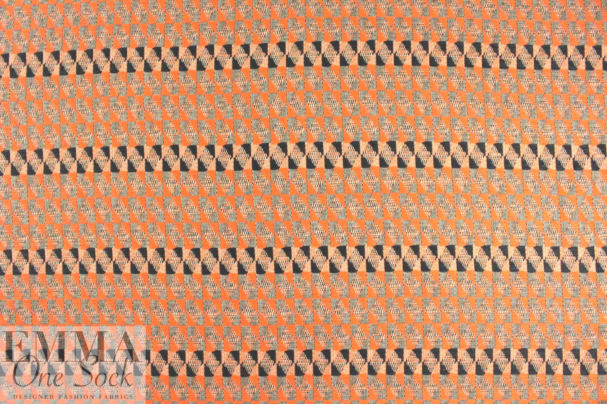 Mi11y/Ma1hia Kent melon/black graphique woven