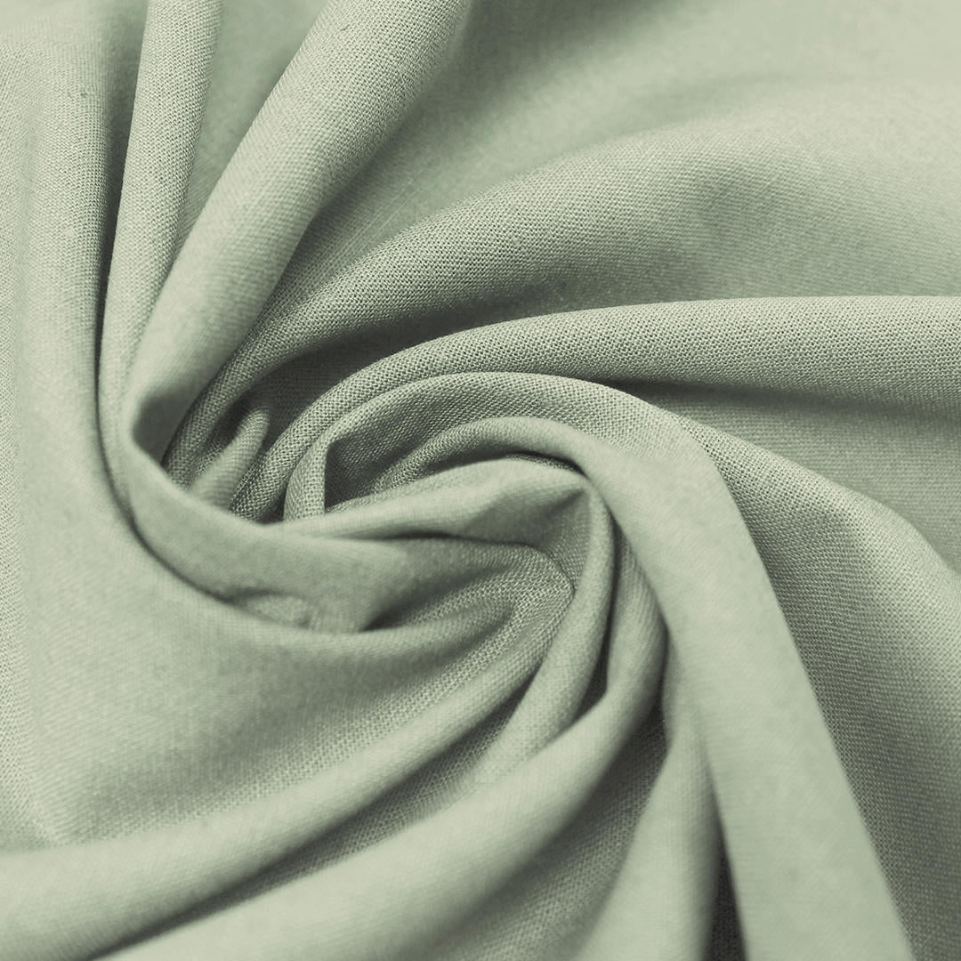 European linen/rayon stretch woven - celadon 2 yds
