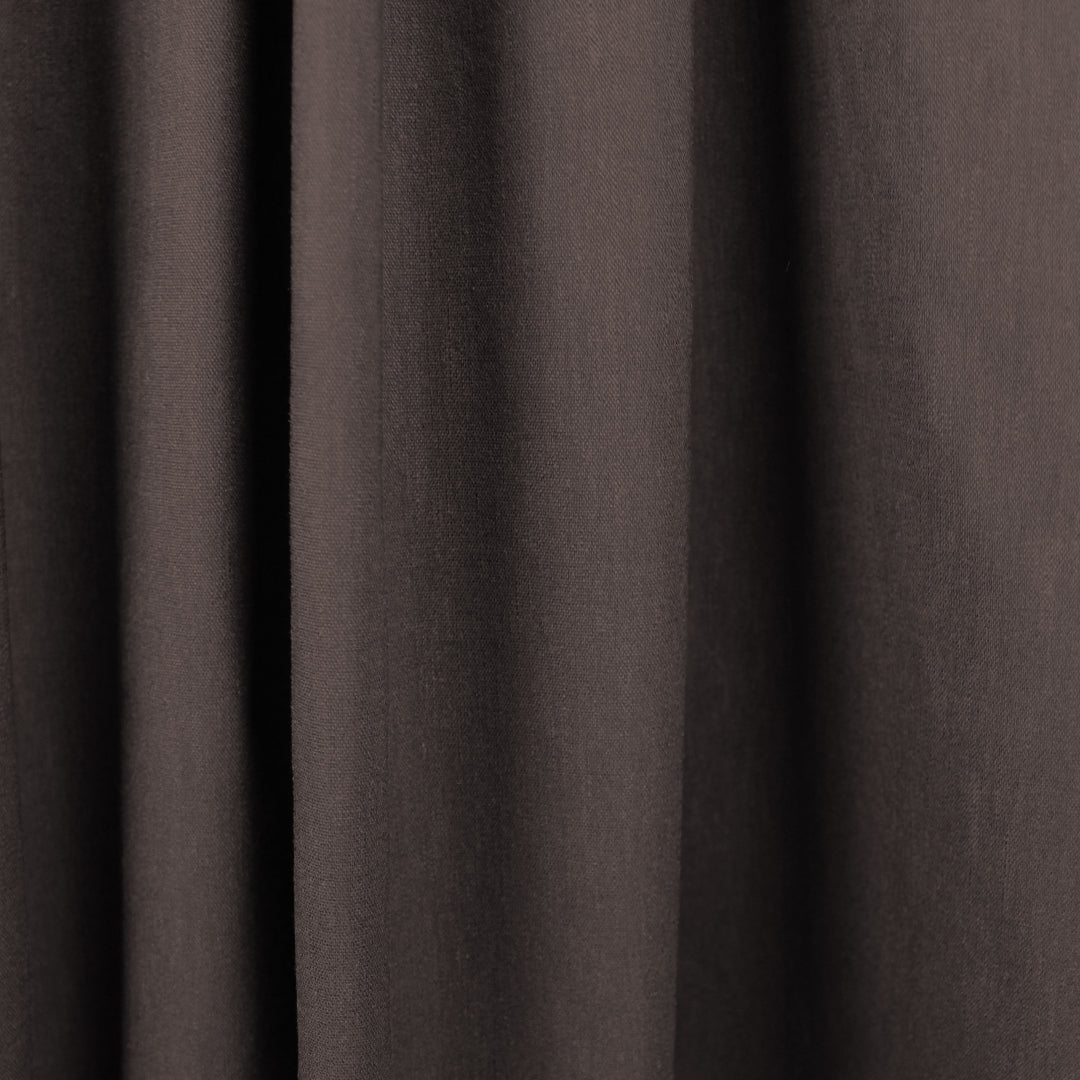European linen/rayon stretch woven - chocolate 1.5 yds