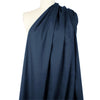 European linen/rayon stretch woven - indigo .5 yds