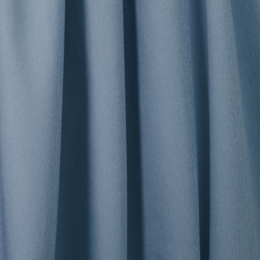 European linen/rayon stretch woven - blue fog 1.125 yds
