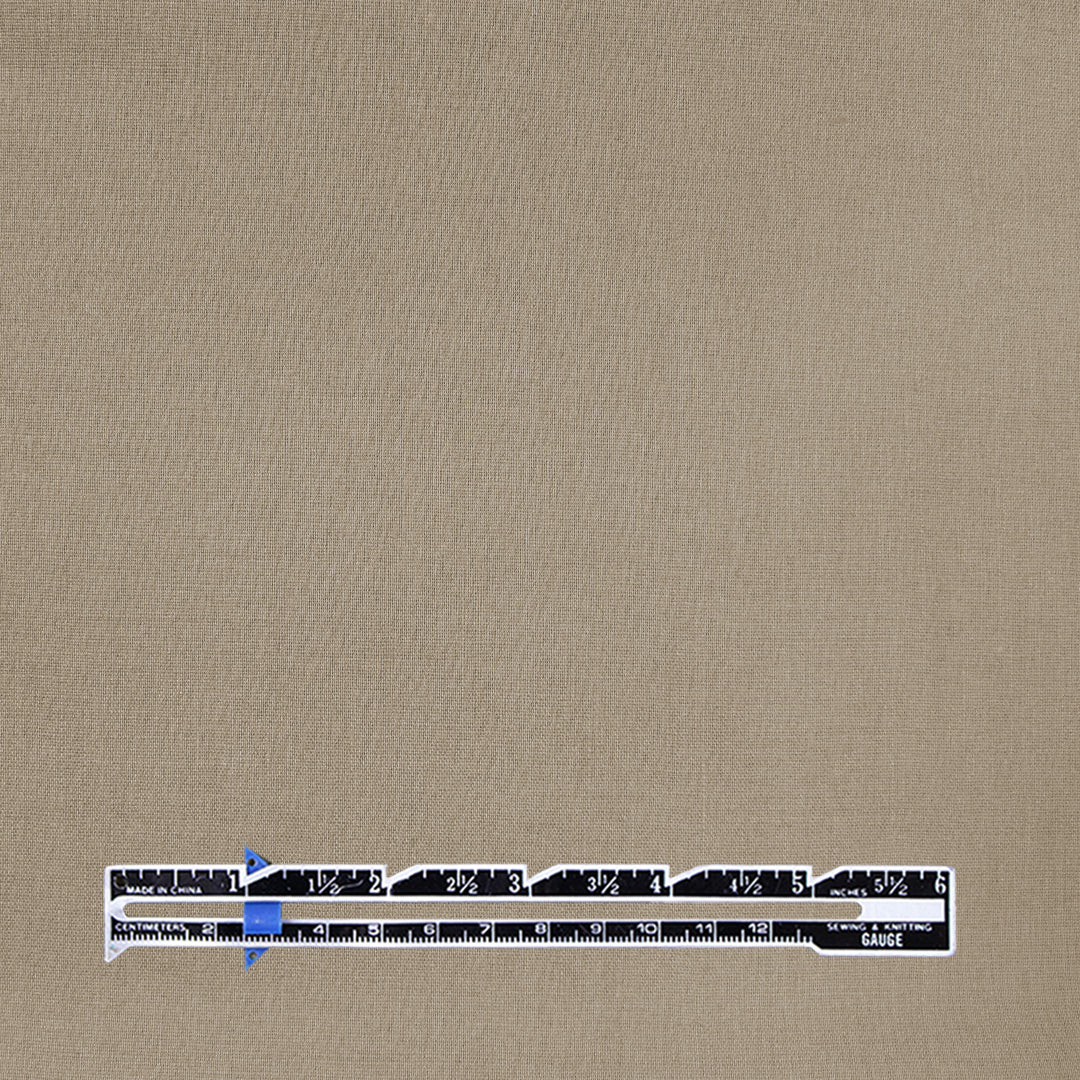 European linen/rayon stretch woven - khaki 1.25 yds