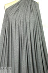 salt/pepper marled rayon blend jersey 4-way 1.75 yd