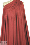 coral/navy marled rayon blend jersey 4-way 1.5 yd